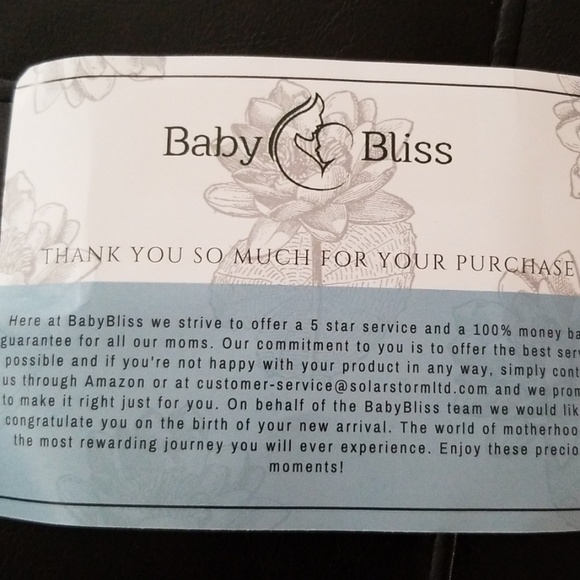 ORGANIC  BAMBOO BABY BLISS NURSING PADS PLUS 2 BIB - Picture 2 of 4
